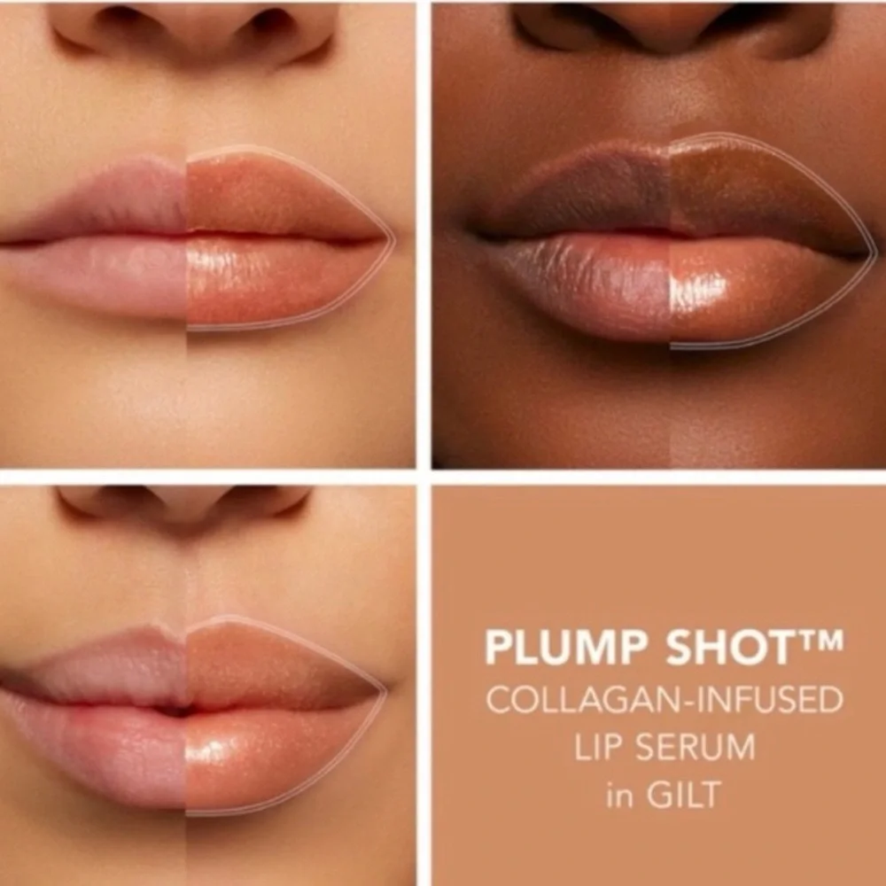 Buxom GILT Plump shot collagen infused lip serum 4.0ml NIB